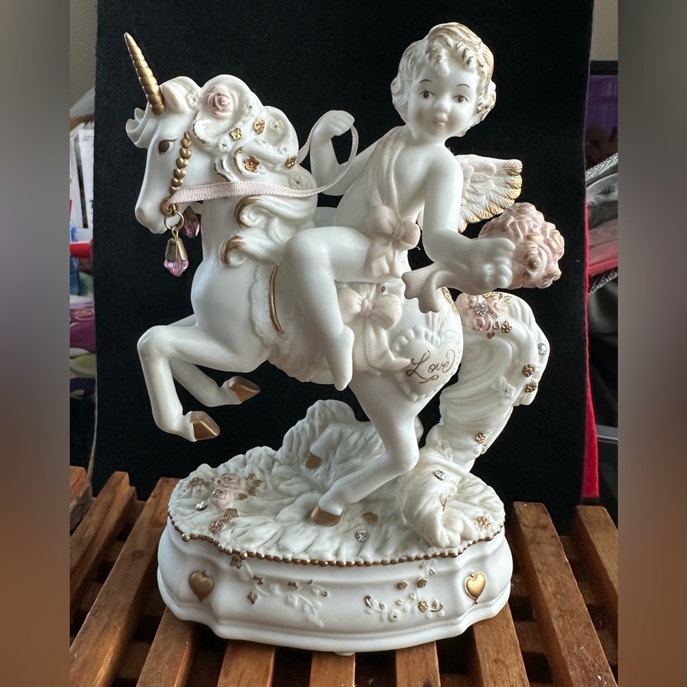 Messenger of Love Figurine Music Box